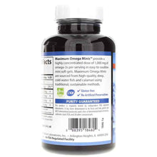 Maximum Omega Minis, 120 Softgels, by Carlson Labs, image #3