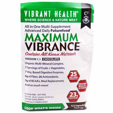 Maximum Vibrance Multi-Supplement Powder, Vanilla, 1 Packet, by Vibrant Health