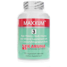 MAXXUM 3 Multivitamin and Mineral with 1:1 Calcium/Magnesium Ratio, by Karuna