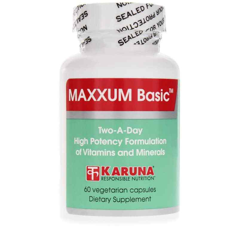 MAXXUM Basic Multivitamin and Mineral, by Karuna