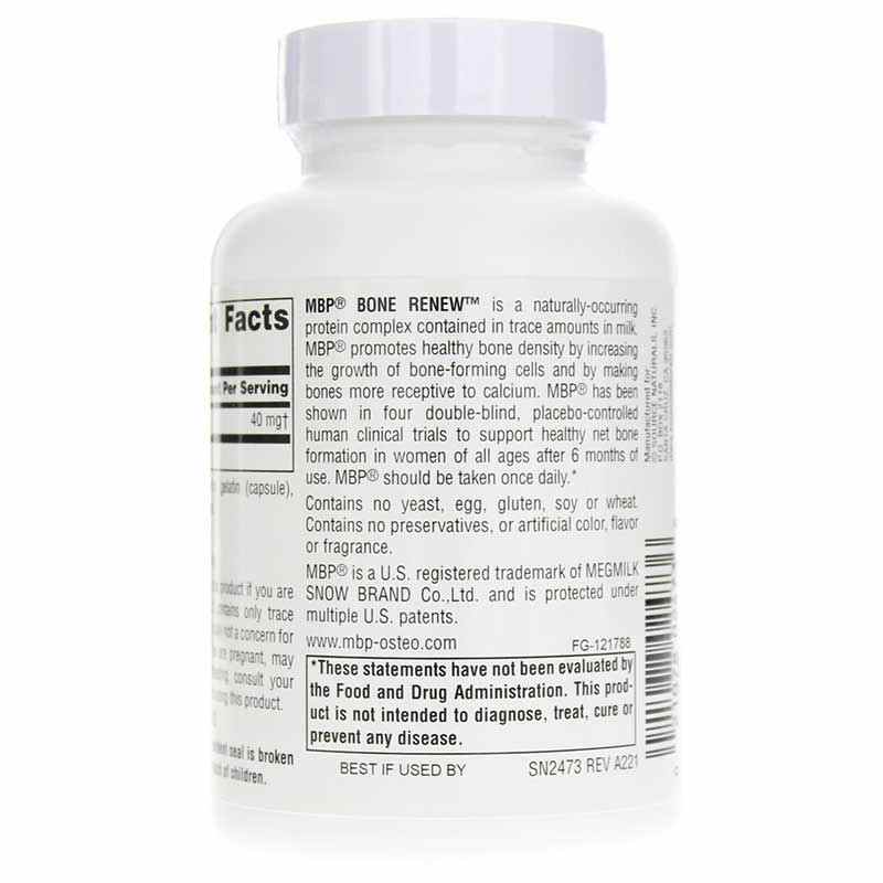 MBP Bone Renew, 120 Capsules, by Source Naturals, image #3