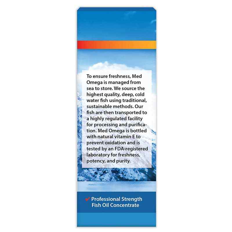 Med Omega 2700 Mg Omega-3s with Natural Lemon-Lime Flavor, by Carlson Labs, image #4