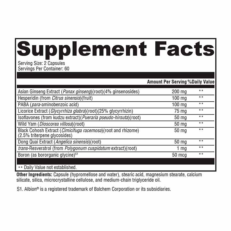 MedCaps Menopause, by Xymogen, image #2