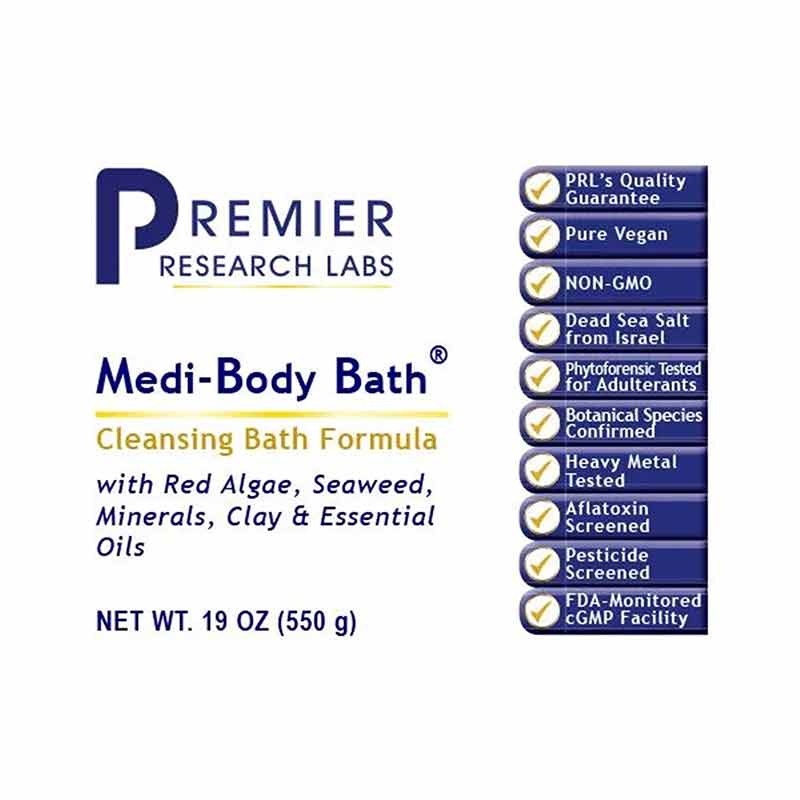Medi-Body Bath Cleansing Bath Formula, by Premier Research Labs, image #2