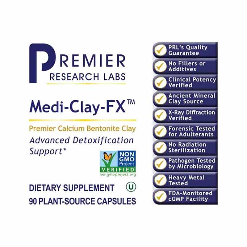 Medi-Clay-FX Calcium Bentonite Clay, by Premier Research Labs, image #2