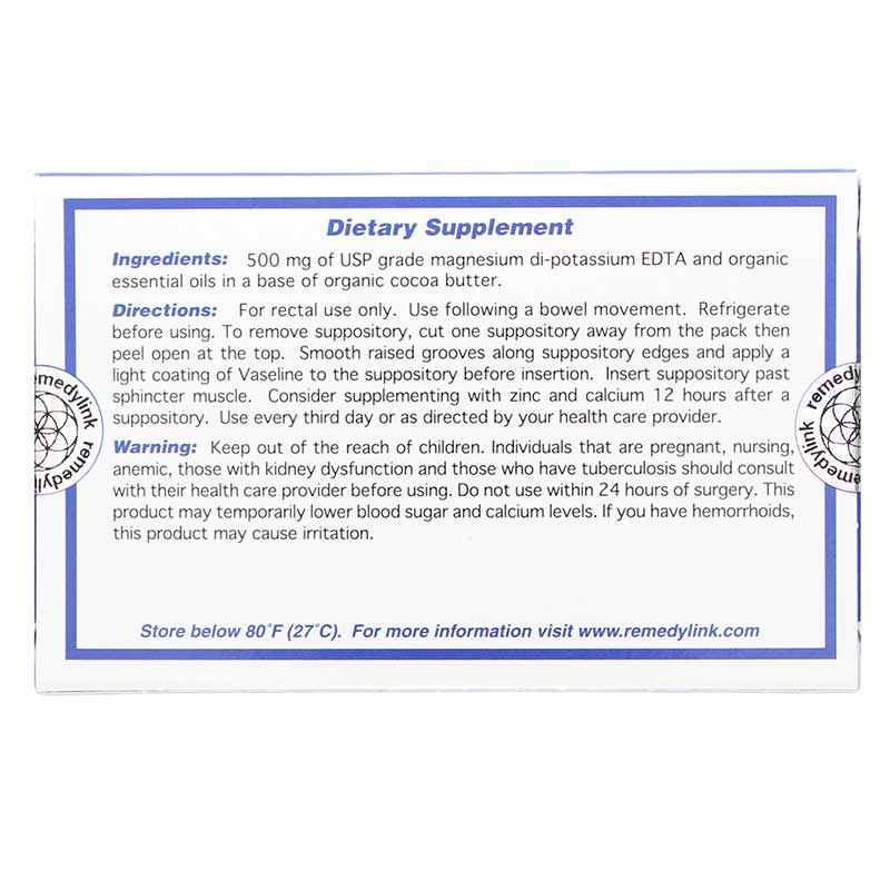 Medicardium Magnesium EDTA Suppository, 10 Suppositorie, by Remedylink Medicardium Magnesium EDTA Suppository, 10 Suppositorie, by Remedylink