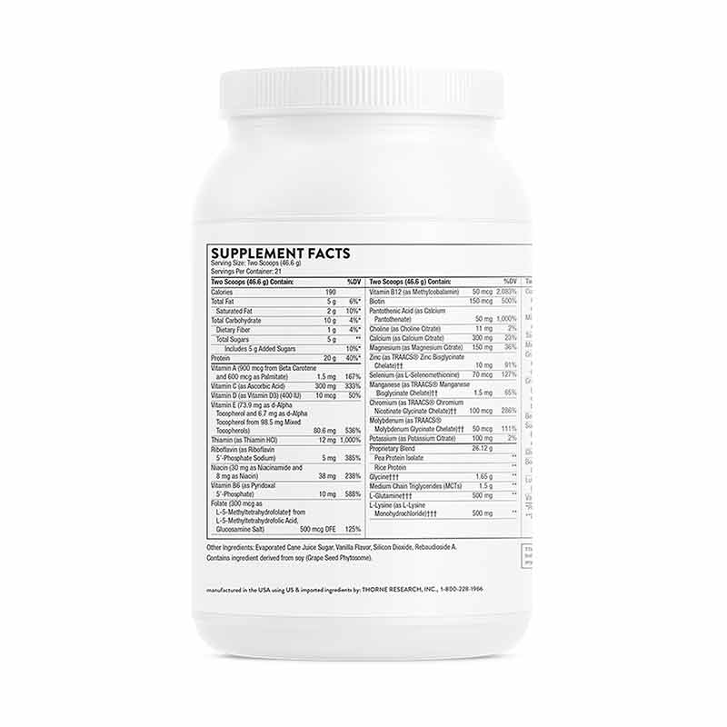 MediClear-SGS, Vanilla, by Thorne Research, image #4