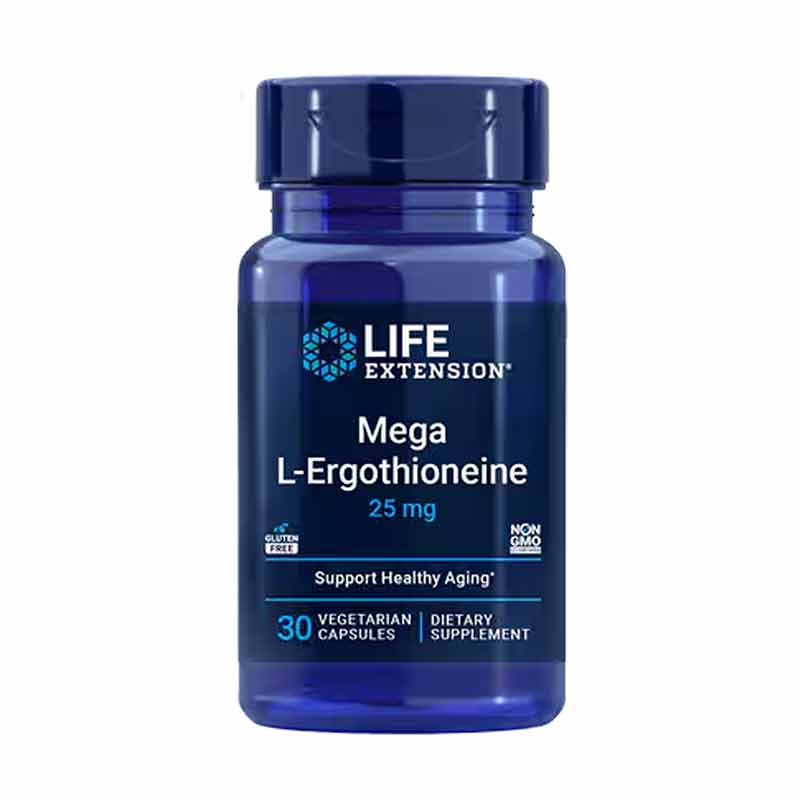 Mega L-Ergothioneine, 30 Veg Capsules, by Life Extension