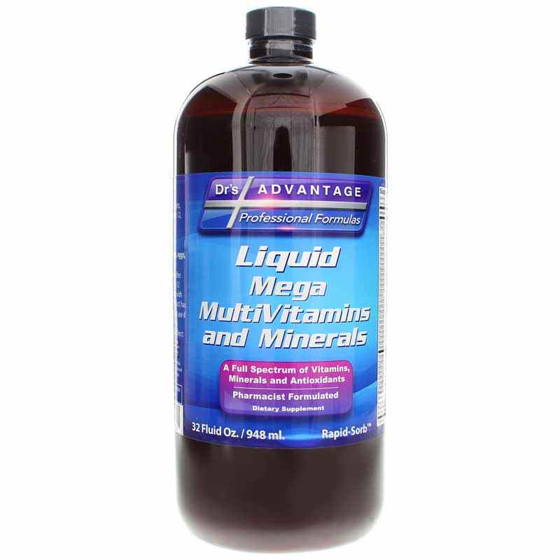 Mega MultiVitamins and Minerals Liquid, by Dr's. Advantage