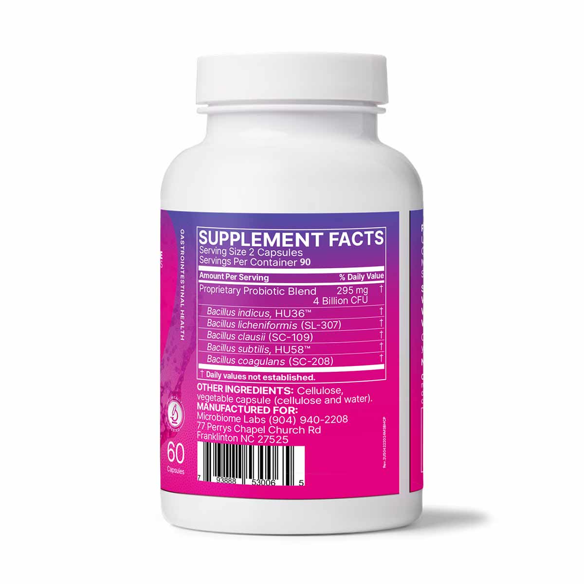 Mega SporeBiotic, by Microbiome Labs