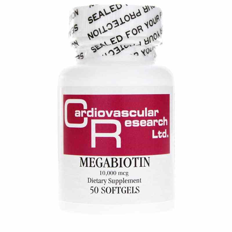 Megabiotin 10,000 Mcg, by Cardiovascular Research
