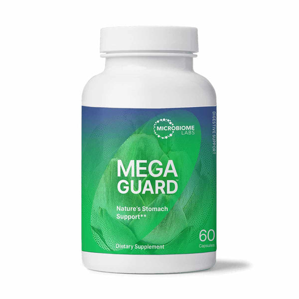 MegaGuard Nature's Stomach Support, Microbiome Labs – Natural
