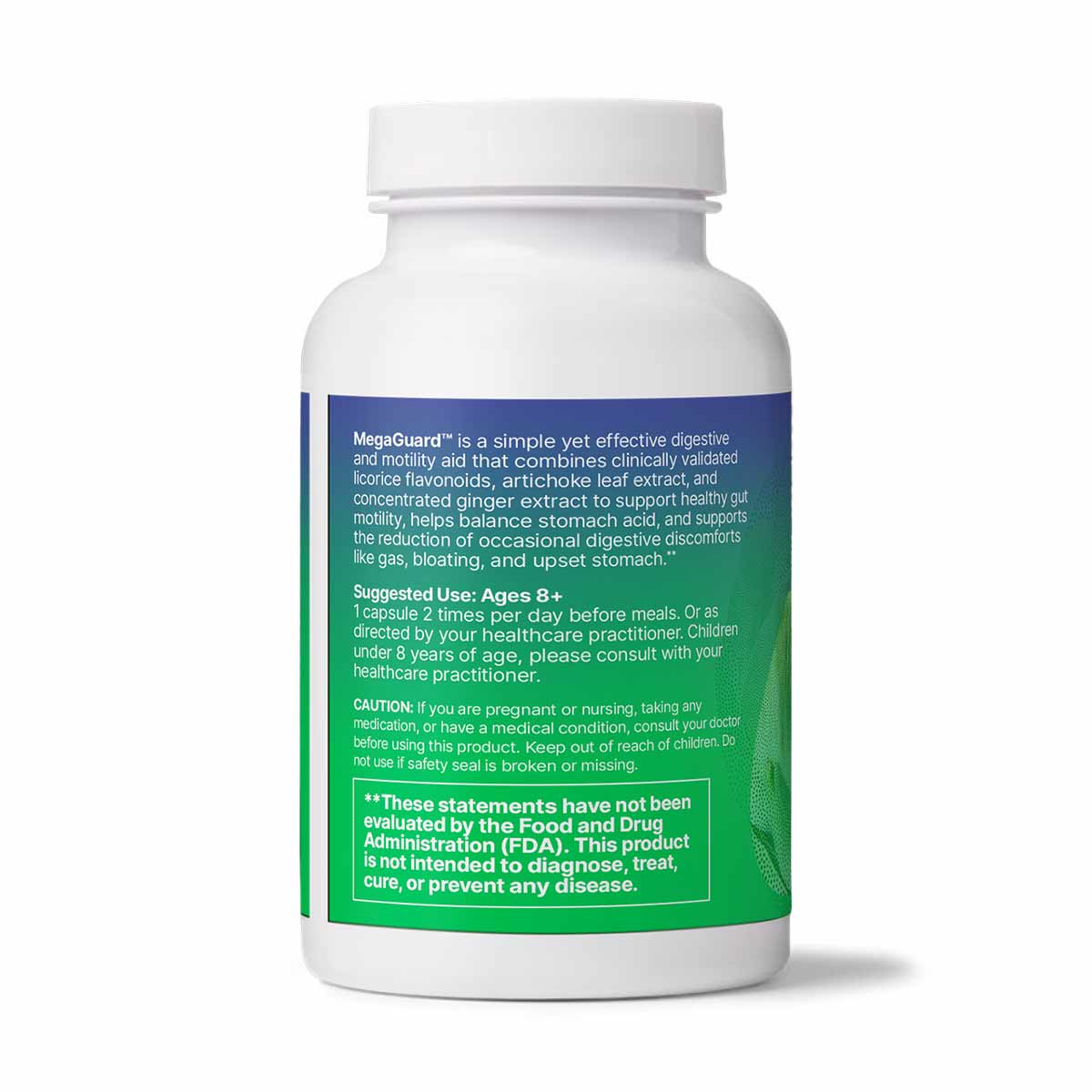 MegaGuard Nature's Stomach Support, 60 Capsules, by Microbiome Labs
