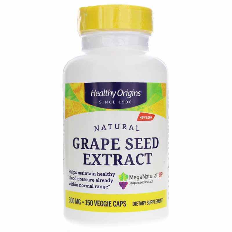 MegaNatural-BP Grape Seed Extract 300 Mg, 150 Veg Capsules, by Healthy Origins