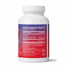 White bottle with red label containing 60 capsules of Vitamin K2 supplement by Microbiome Labs.