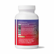 White bottle with blue and red label containing 60 capsules of MegaQuinone K2-7 supplement by Microbiome Labs.