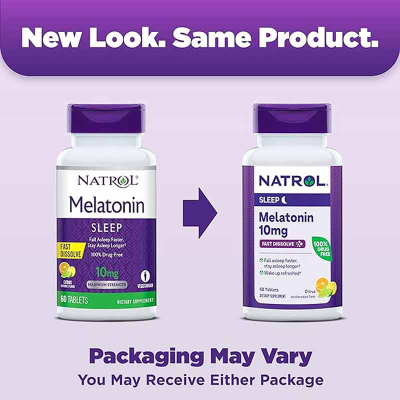 Melatonin 10 Mg Fast Dissolve, by Natrol, image #3