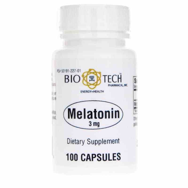 Melatonin 3 Mg, by Bio-Tech Pharmacal