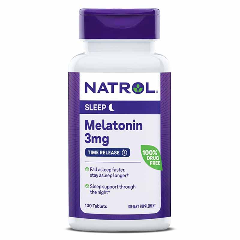 Melatonin 3 Mg Time Release, by Natrol