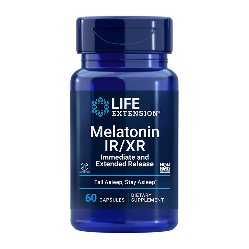 Melatonin, 60 Vegetarian Capsules, by Life Extension