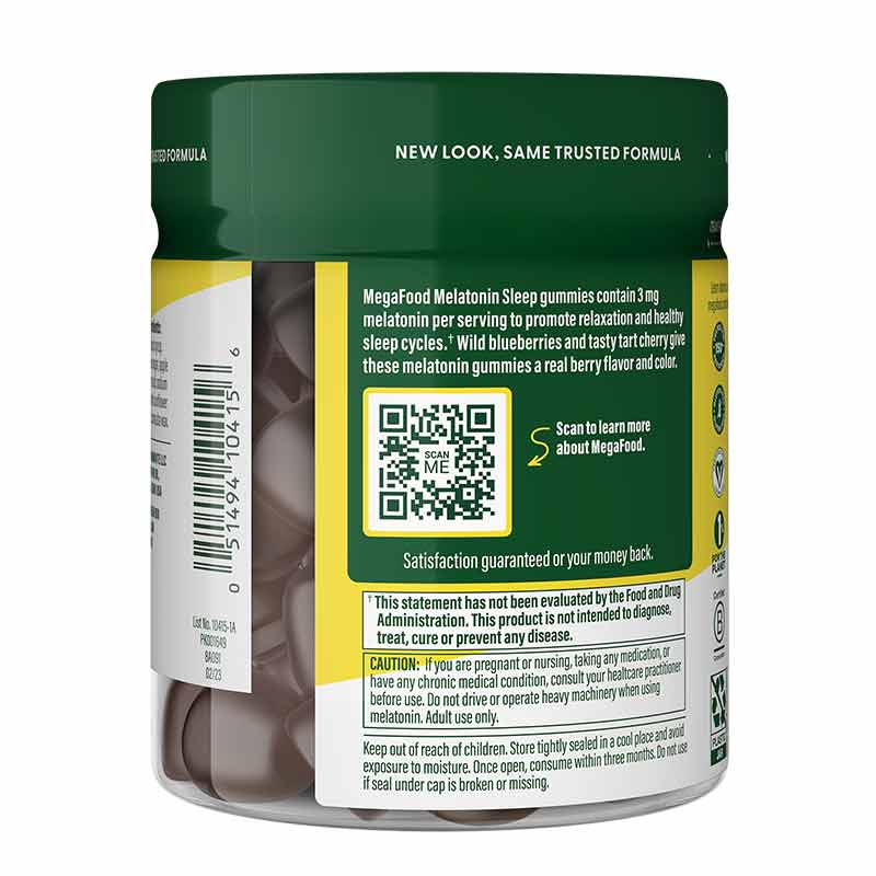 Melatonin Berry Good Sleep Gummies, by Megafood, image #3