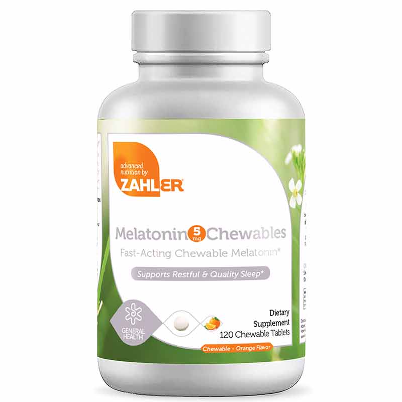 Melatonin Chewables 5 Mg, by Zahler
