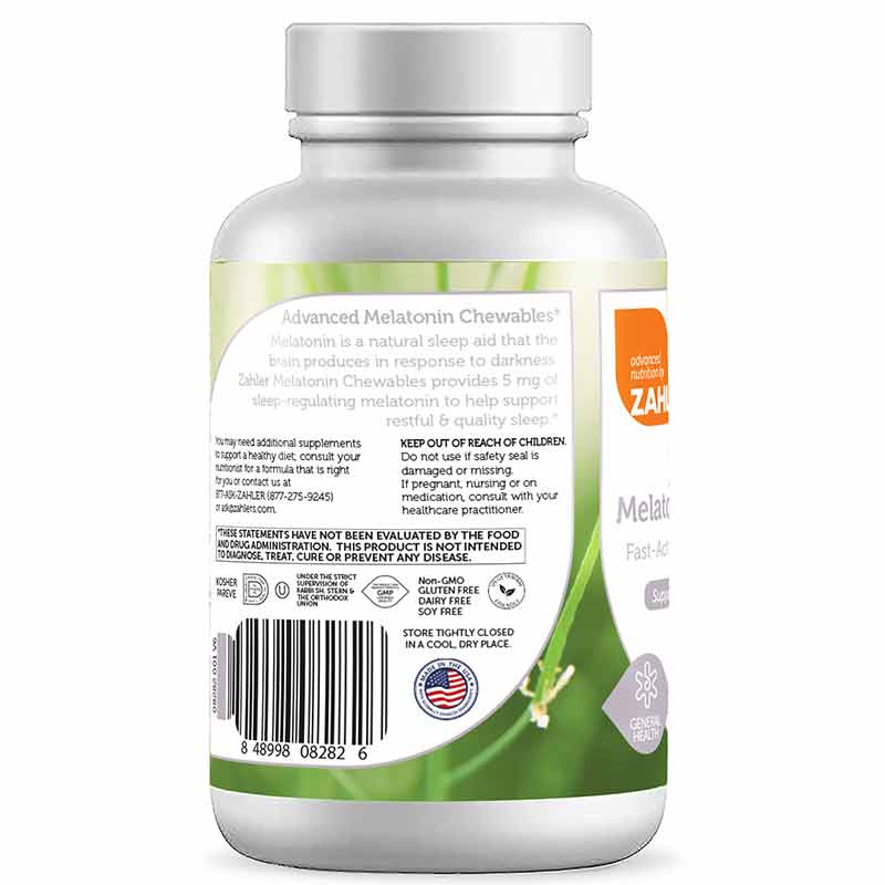 Melatonin Chewables 5 Mg, by Zahler, image #3