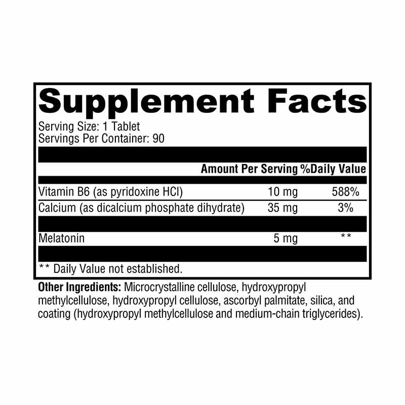 Melatonin CR, 90 Tablets, by Xymogen, image #2