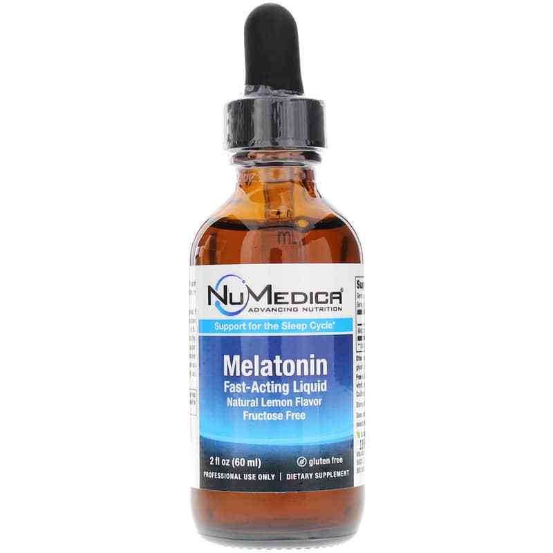 Melatonin Fast Acting Liquid, Lemon, by NuMedica