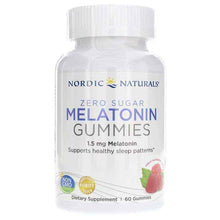 Melatonin Gummies Zero Sugar, 60 Gummies, by Nordic Naturals