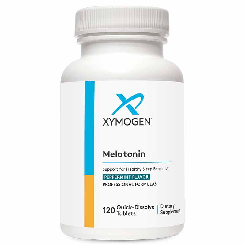 Melatonin Peppermint Flavor, 120 Quick-Dissolve Tablets, by Xymogen