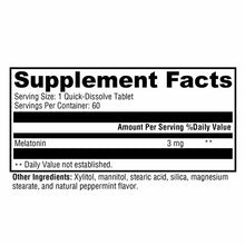 Melatonin Peppermint Flavor, 60 Quick-Dissolve Tablets, by Xymogen, image #2