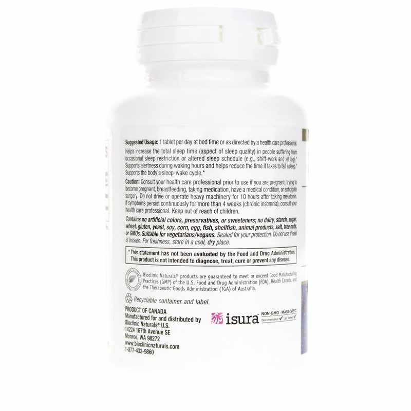 Melatonin Time Release 5 Mg, by Bioclinic Naturals, image #3