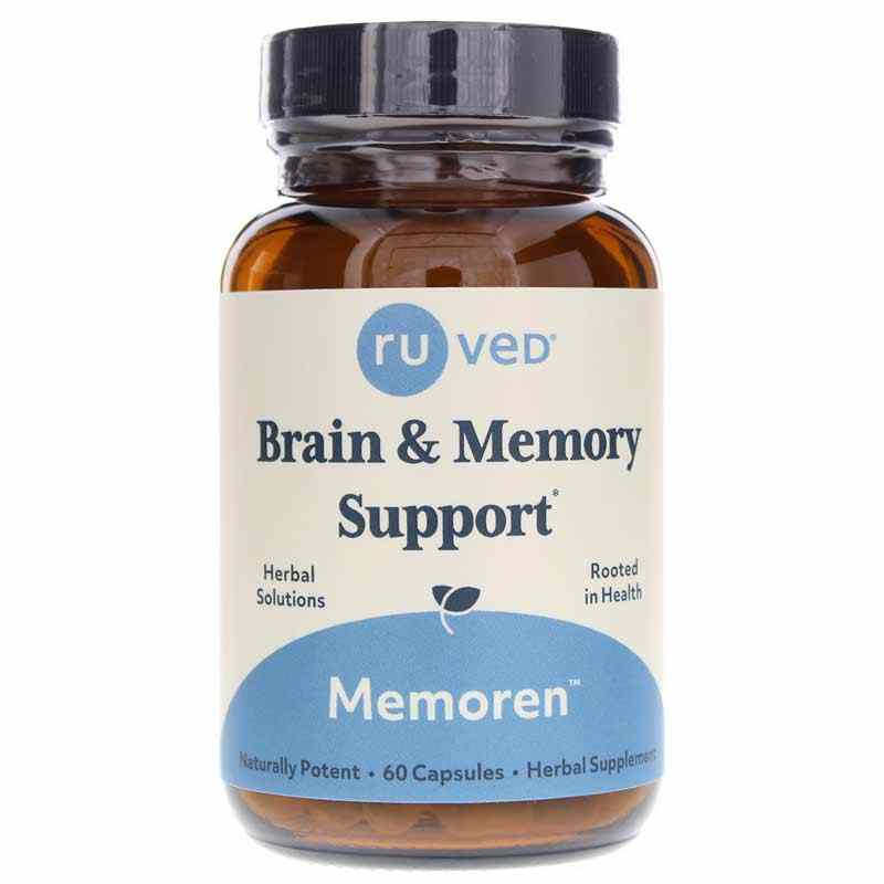Brain Memory Support Memoren Brain & Memory Support, RUVED – Natural Healthy Concepts