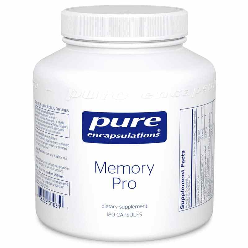 Memory Pro, 180 Capsules, by Pure Encapsulations