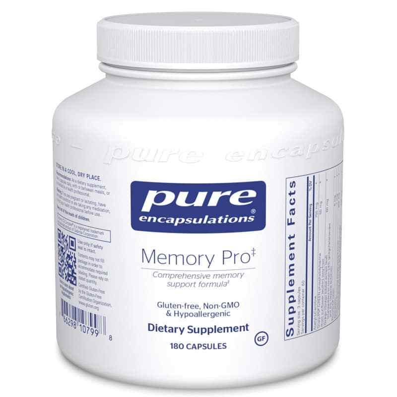 Memory Pro, 180 Capsules, by Pure Encapsulations