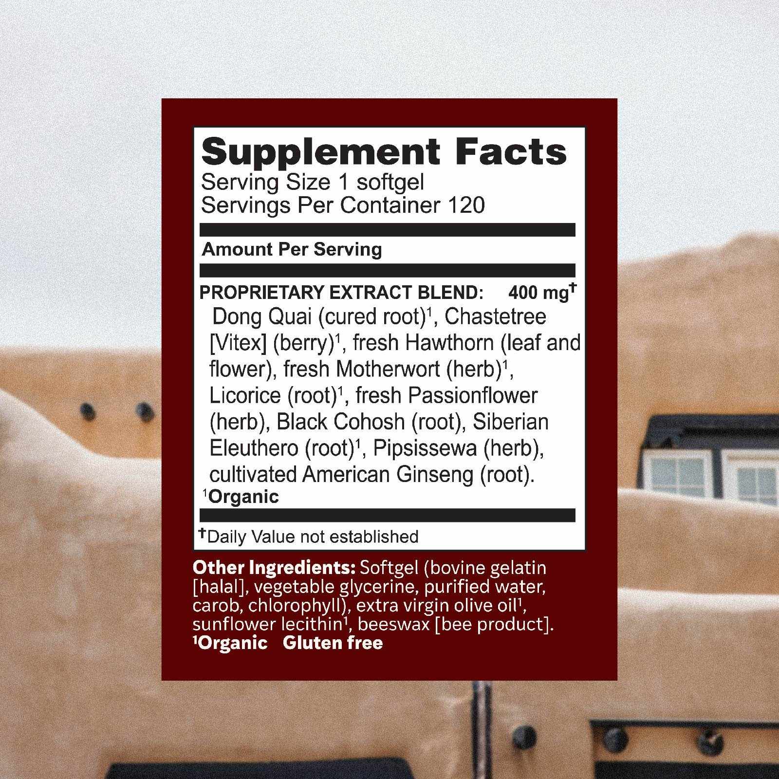 Menopautonic Softgels, 60 Softgels, by Herbs, Etc, image #2