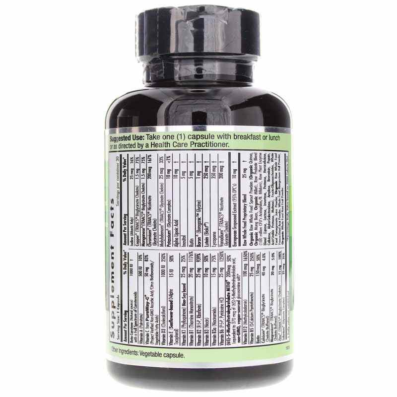 Men's 1-Daily Multi, 30 Veg Capsules, by Emerald, image #2