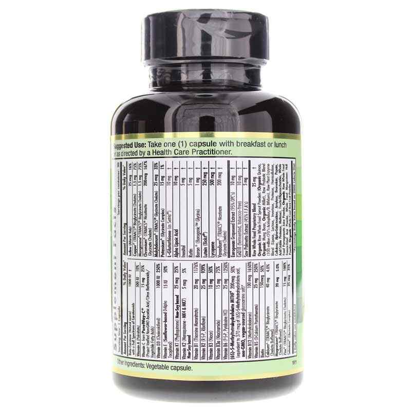 Men's 45+ 1-Daily Multi, 30 Veg Capsules, by Emerald, image #2