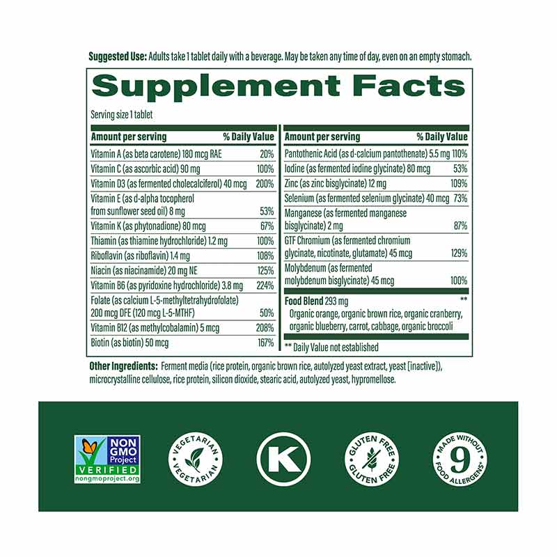 Men's 55+ One Daily Multivitamin, 90 Tablets, by Megafood, image #2