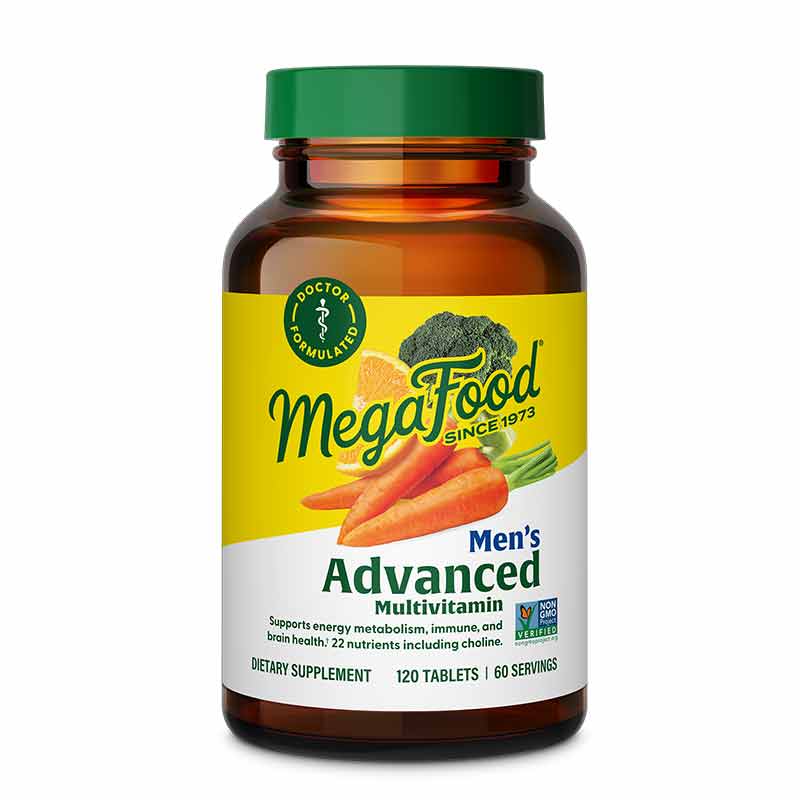 Mens Advanced Multivitamin, 120 Tablets, by Megafood