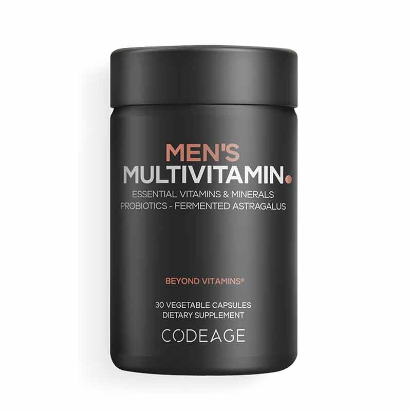 Men's Daily Multivitamin, 30 Veg Capsules, by Codeage