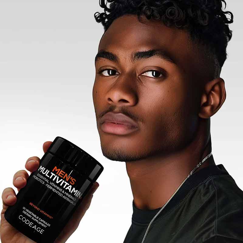 Men's Daily Multivitamin, 30 Veg Capsules, by Codeage, image #2