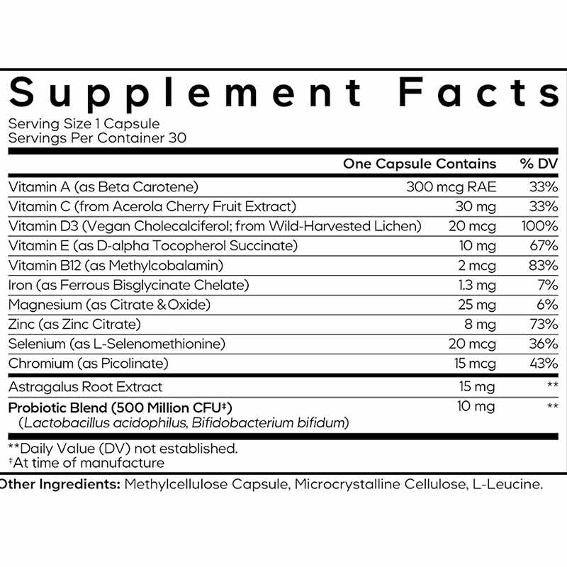 Men's Daily Multivitamin, 30 Veg Capsules, by Codeage, image #3