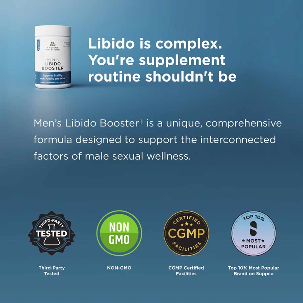 Men's Libido Booster, by Ancient Nutrition