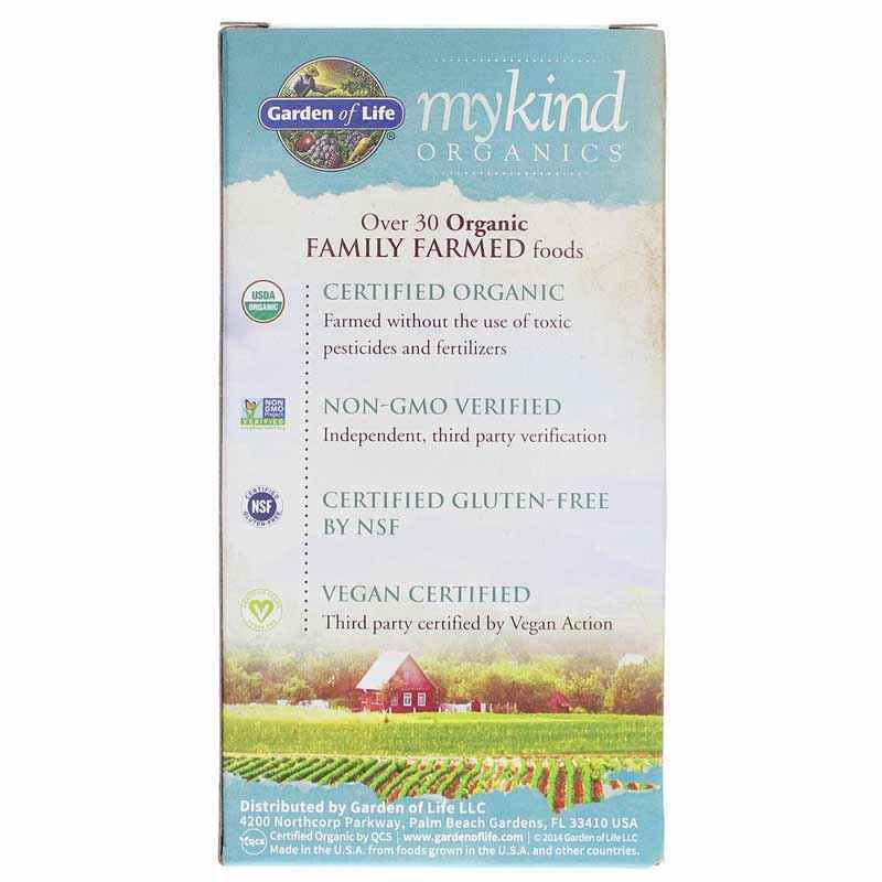 Men's Multi 40+ Whole Food Multivitamin, 60 Veg Tablets, by Garden of Life mykind Organics, image #3