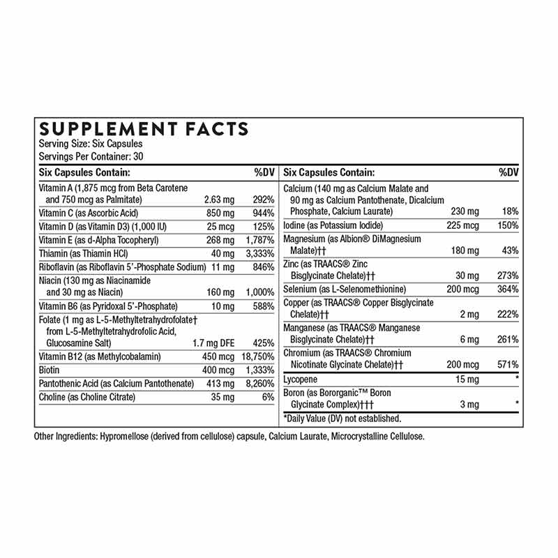 Men's Multi 50+, by Thorne Research, image #5