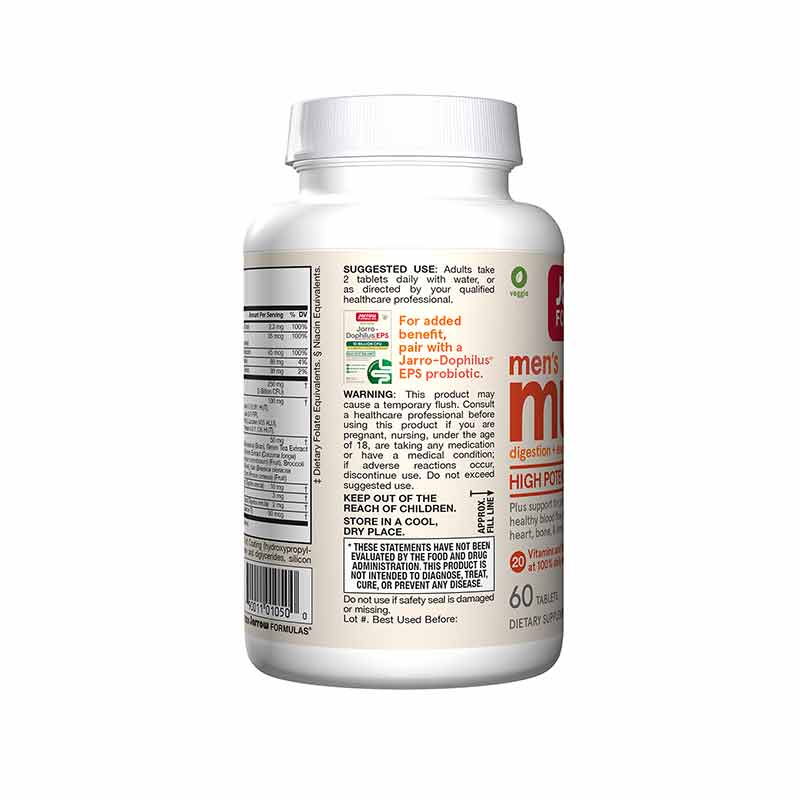 Men's Multi +, 60 Tablets, by Jarrow Formulas, image #2