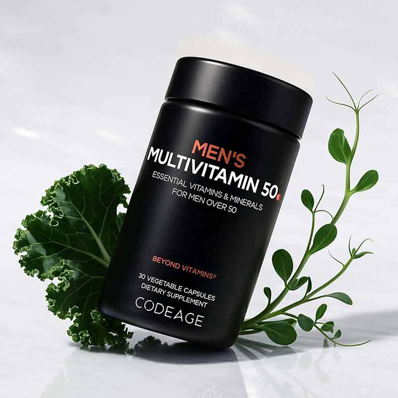 Men's Multivitamin 50, 30 Veg Capsules, by Codeage, image #2