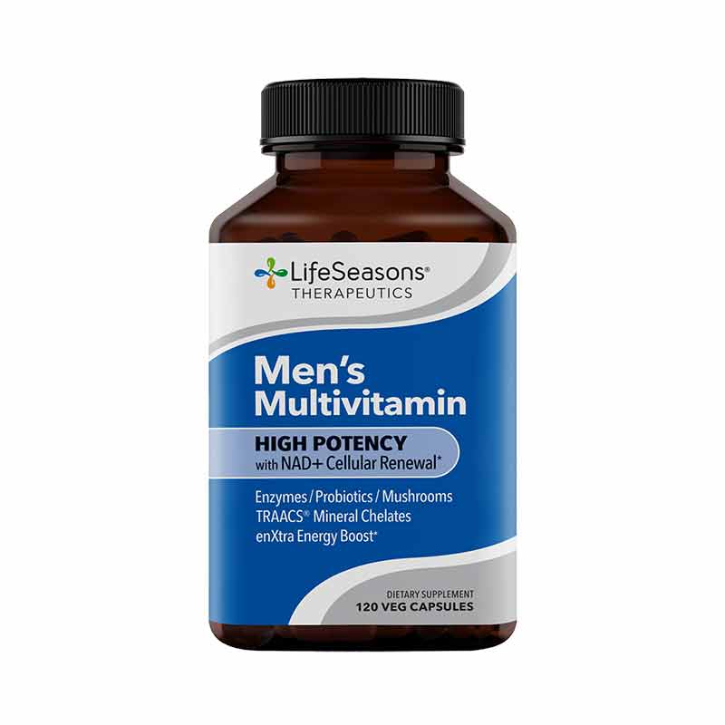 Men's Multivitamin, 120 Veg Capsules, by LifeSeasons
